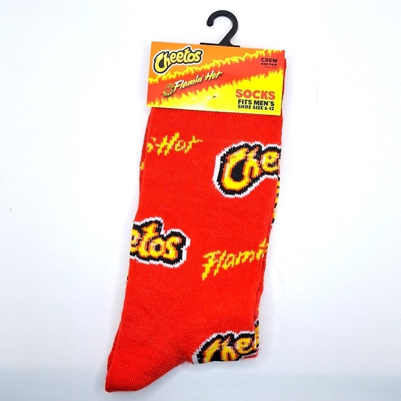Flamin hot Cheetos socks - Picture 1 of 5